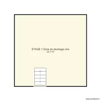 ETAGE -1 Zone de stockage vins