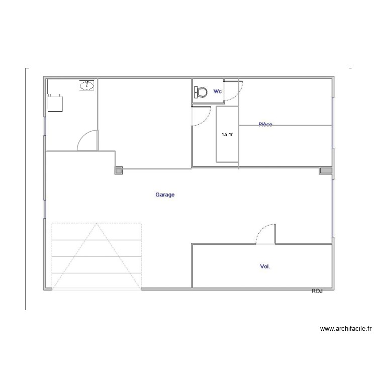 essai. Plan de 0 pièce et 0 m2