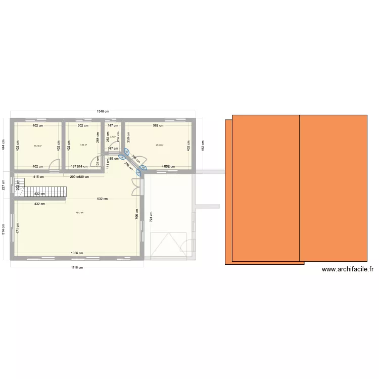 Maison 11. Plan de 9 et 289 m² Maison 11. Plan de 9 et 289 m²