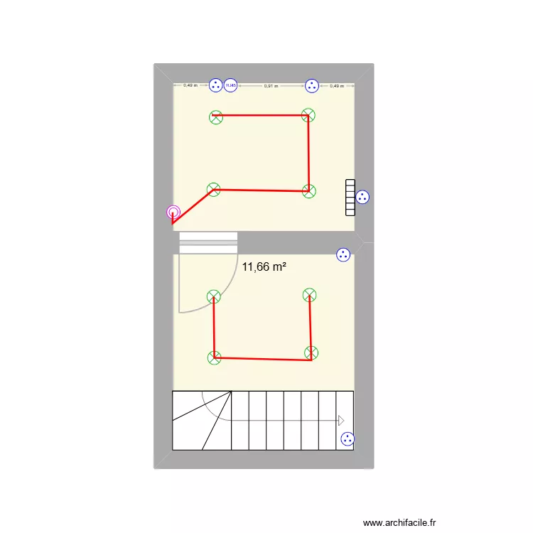 cave. Plan de 1 et 12 m² cave. Plan de 1 et 12 m²