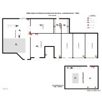 Plan incendie INBW 7490C traitement des boues