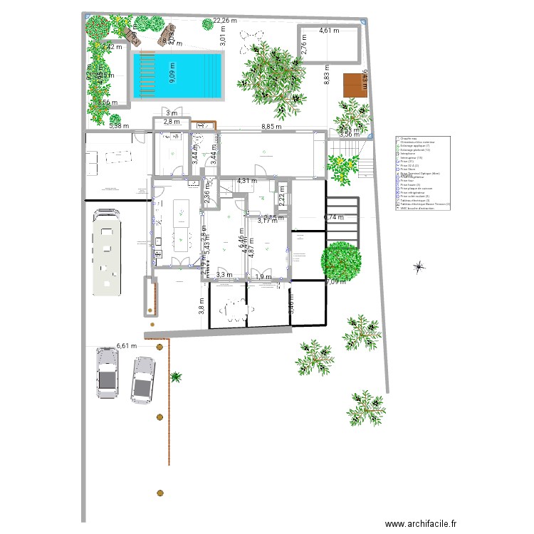 2025_mai. Plan de 20 pièces et 319 m2