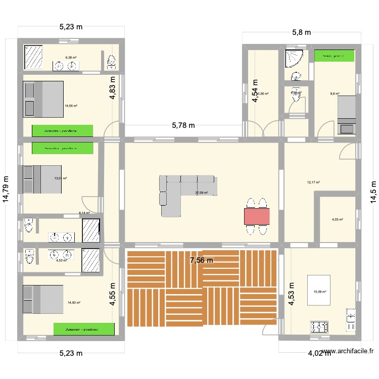 Yas Bassam. Plan de 0 pièce et 0 m2