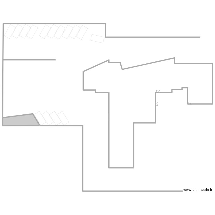 VICTOR. Plan de 2 pièces et 1016 m2
