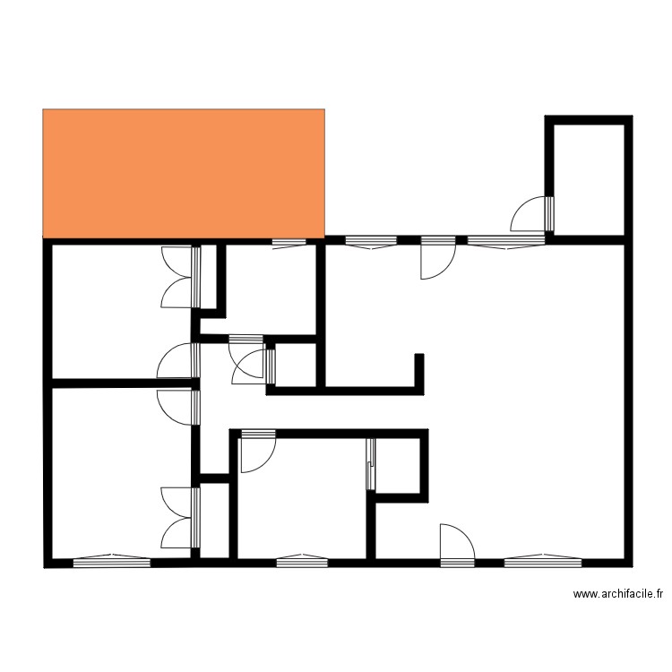 BRIAUX. Plan de 11 pièces et 278 m2