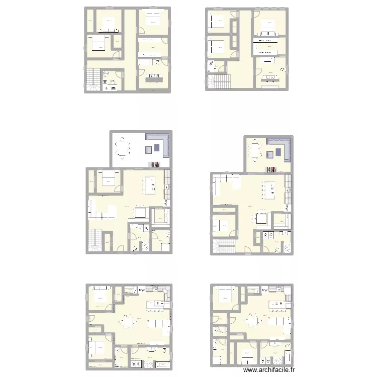 Maison 4. Plan de 