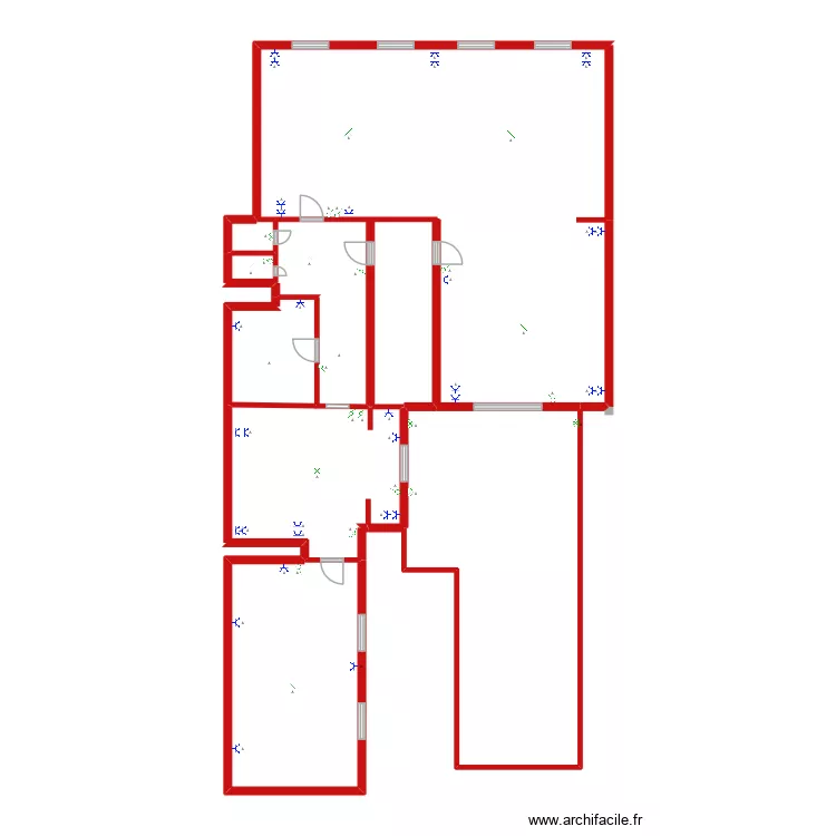 YVES 2. Plan de 6  et 85 m²