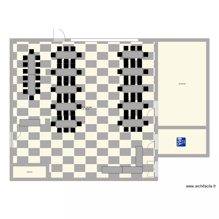 salle fête 40 ans mika. Plan de 4 et 193 m² salle fête 40 ans mika. Plan de 4 et 193 m²