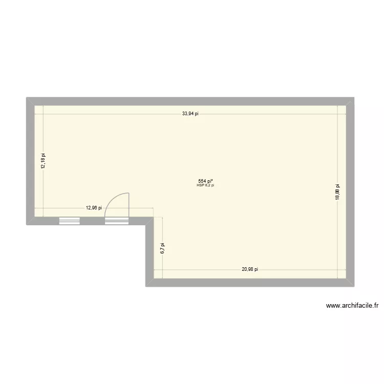 croqui. Plan de 1 et 51 m² croqui. Plan de 1 et 51 m²