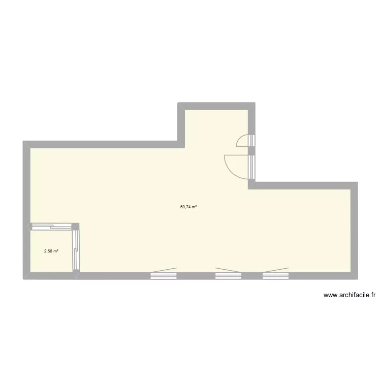 cannes T2. Plan de 2 et 53 m² cannes T2. Plan de 2 et 53 m²
