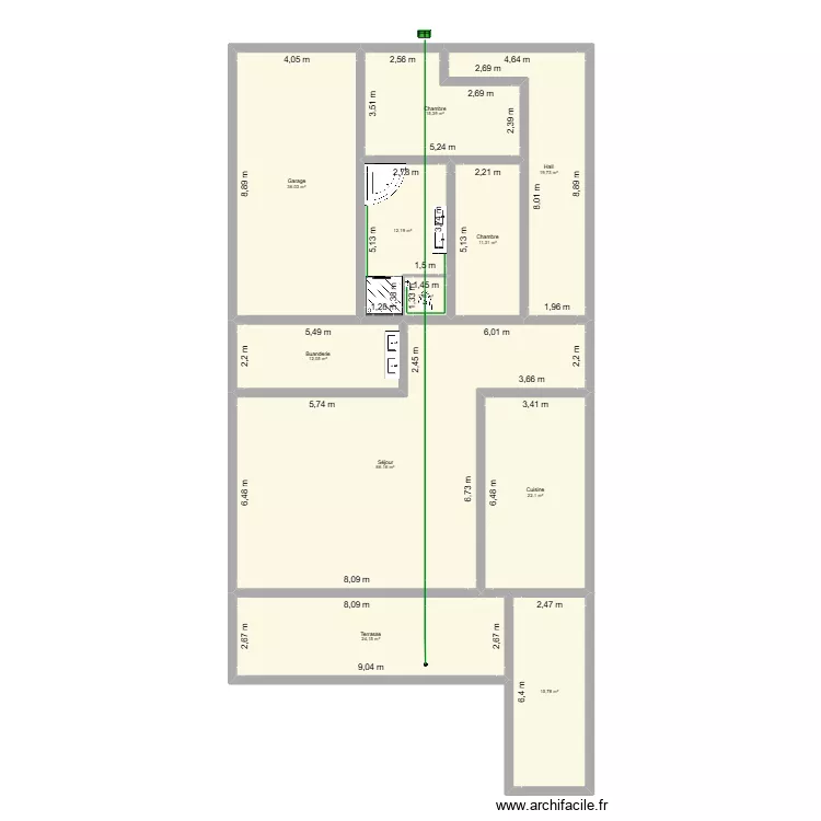 M. LEOSTIC M0335461. Plan de 