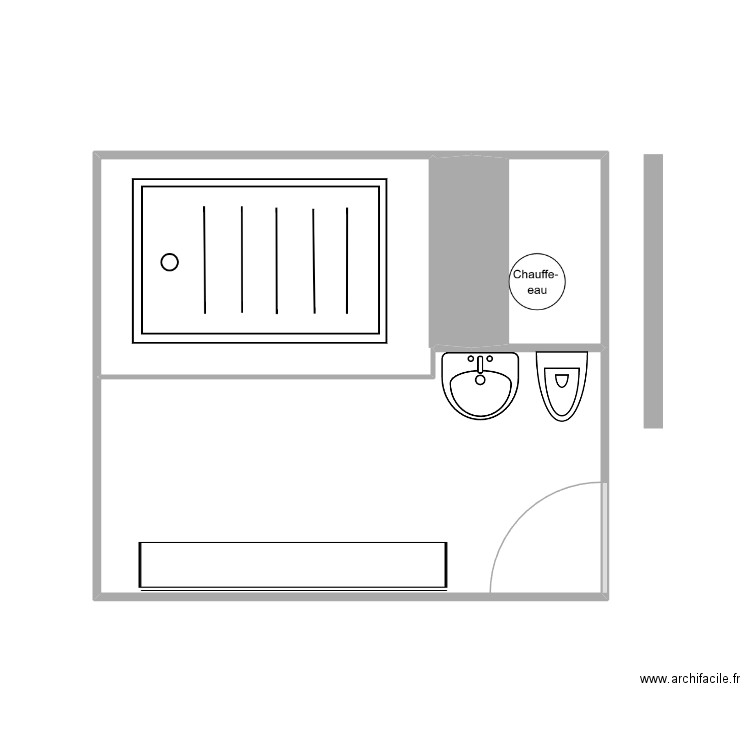 2026. Plan de 4 pièces et 22 m2