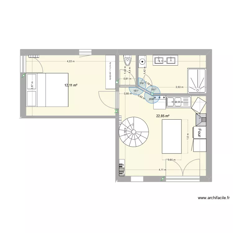 studio lgv. Plan de 2 et 35 m² studio lgv. Plan de 2 et 35 m²