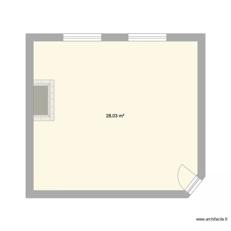 Lot 5 1er / bureau 1. Plan de 