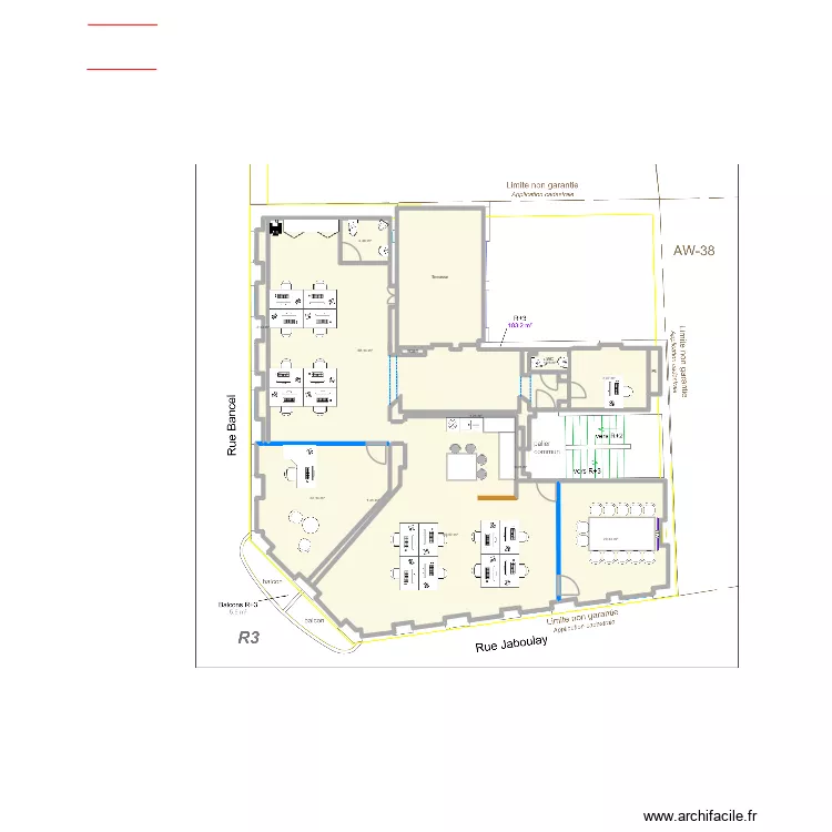 R+3 Open Space 2. Plan de 