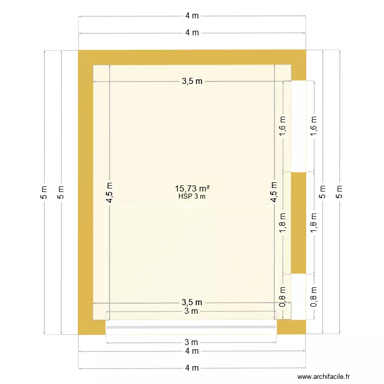 KAROULIDIS bis5m. Plan de 1 et 16 m² KAROULIDIS bis5m. Plan de 1 et 16 m²