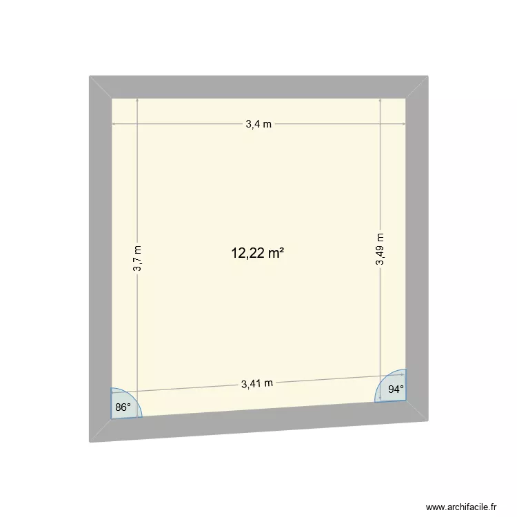 ch2. Plan de 1  et 12 m²