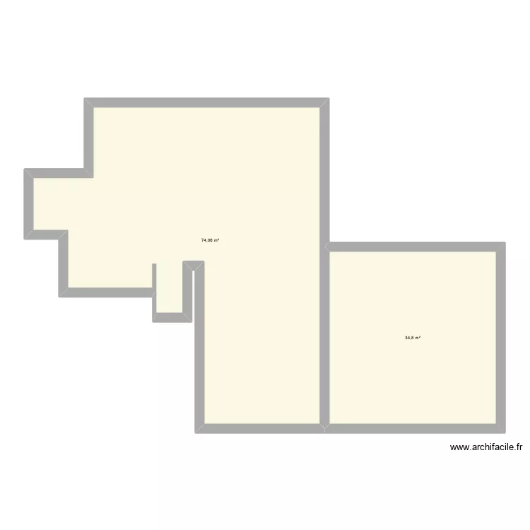 Garage 2. Plan de 2 et 109 m² Garage 2. Plan de 2 et 109 m²