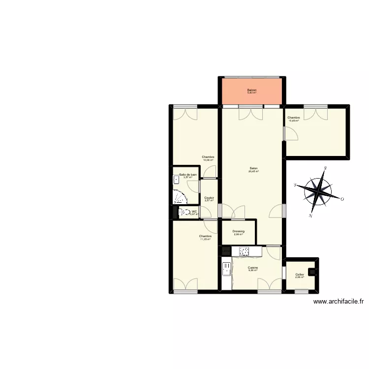CLARETON T4 EPICEA. Plan de 