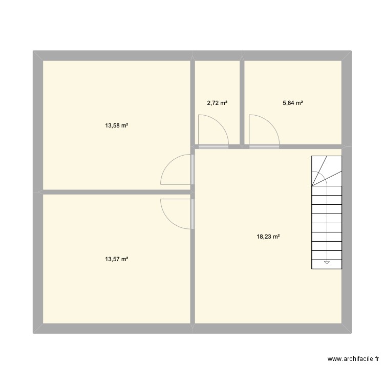 étage. Plan de 0 pièce et 0 m2
