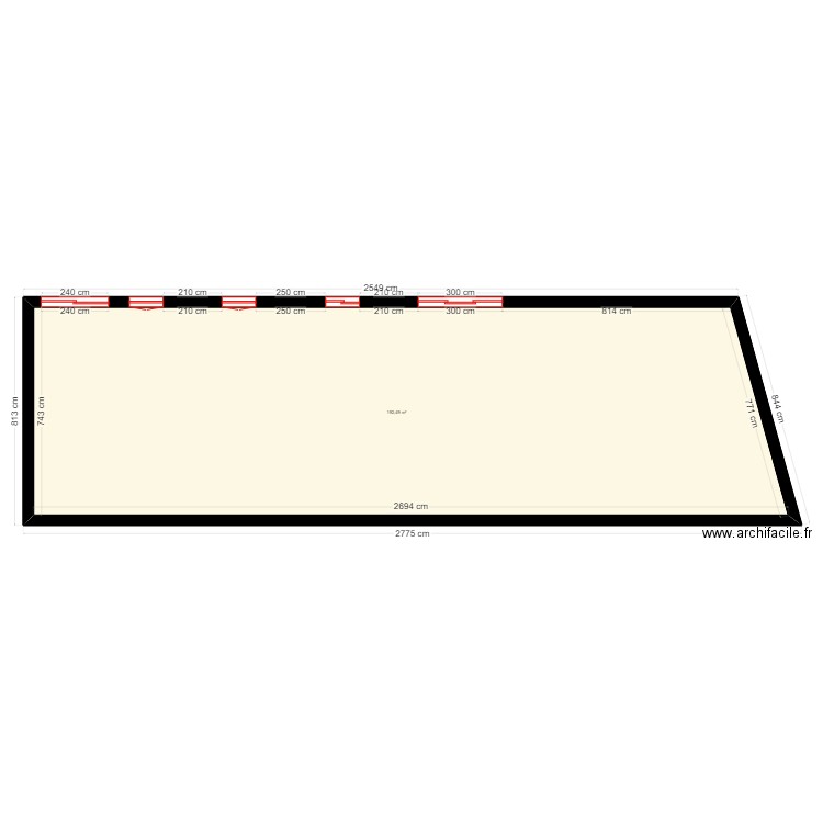plan fenetres. Plan de 0 pièce et 0 m2