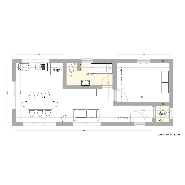 idee 64. Plan de 0 pièce et 0 m2