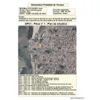 DPC1 - Pi&egrave;ce n&deg;1 - Plan de situation et sommaires des jointes
