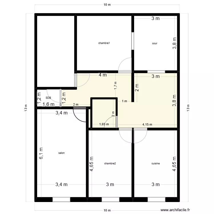 plan 1er mur30. Plan de 10 et 115 m² plan 1er mur30. Plan de 10 et 115 m²