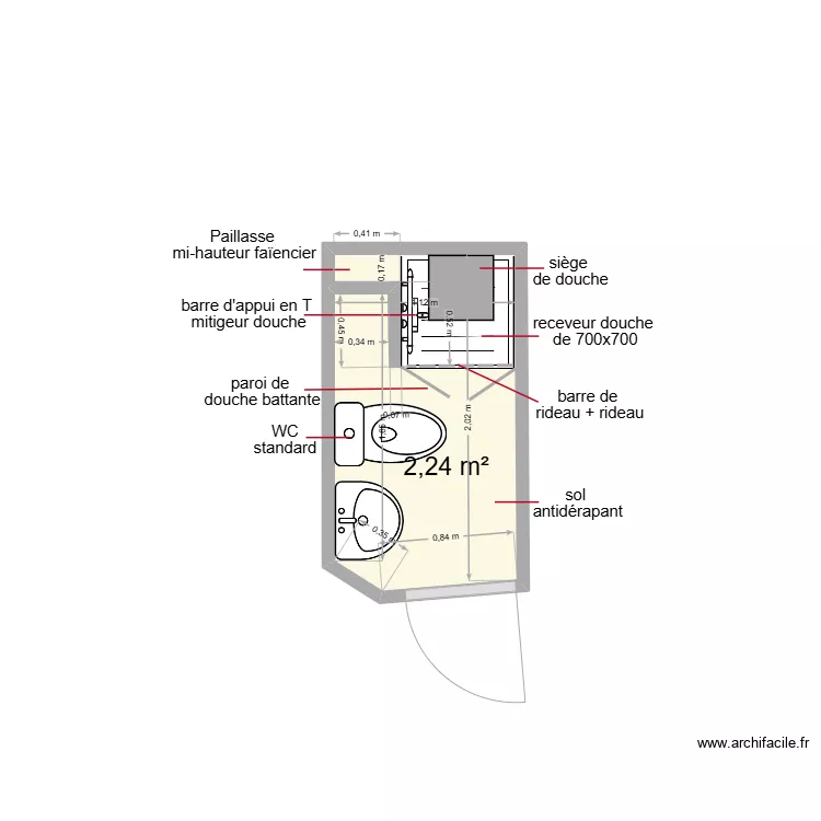 loukrissi saida. Plan de 