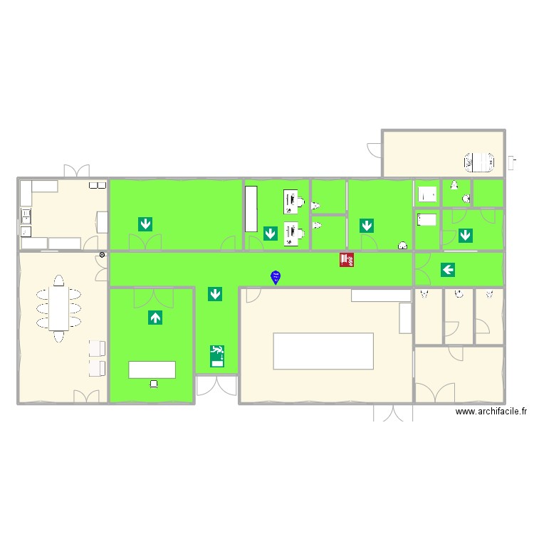 second Souffle_RISQUES_2024. Plan de 21 pièces et 345 m2