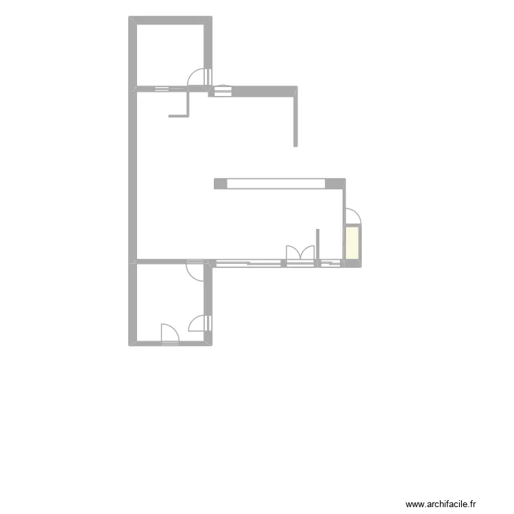 Talon plomberie. Plan de 11  et 80 m²