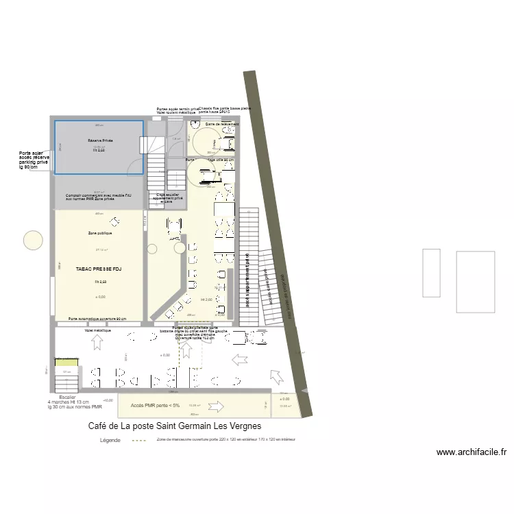 Projet BAR. Plan de 