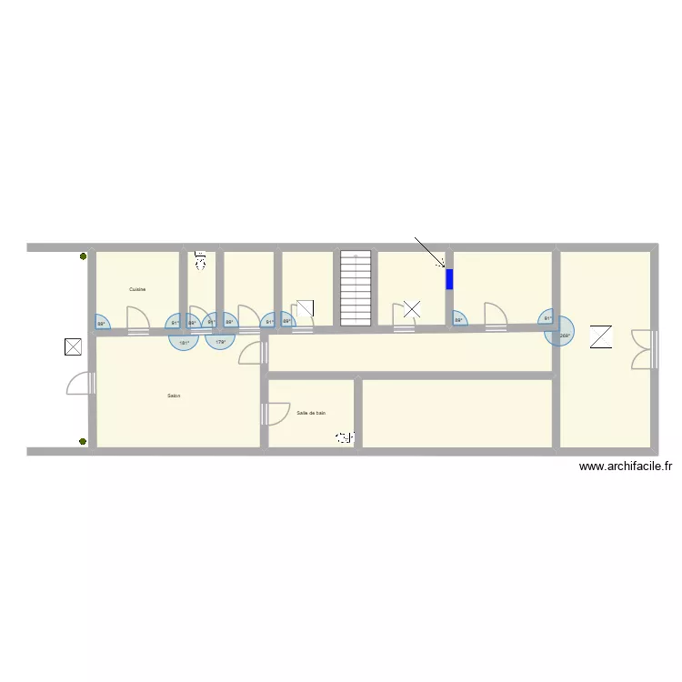 ACP SAINT LAMBERT. Plan de 9  et 130 m²