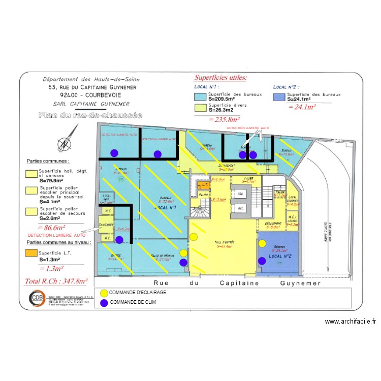 RDC CAP G. Plan de 0 pièce et 0 m2