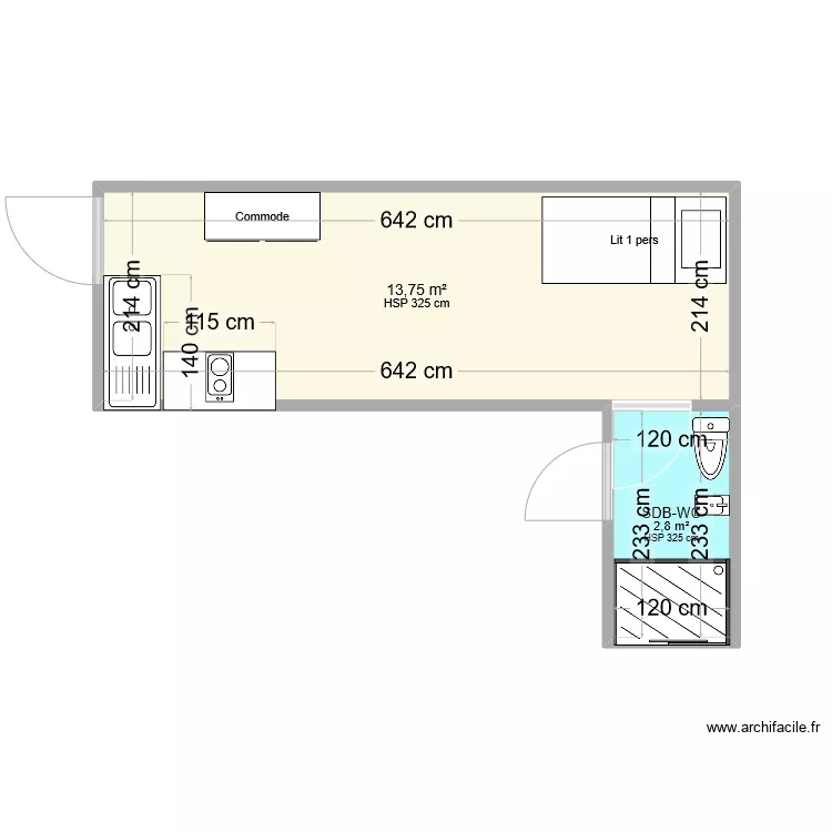 RAGOUBI 5 petit parc. Plan de 