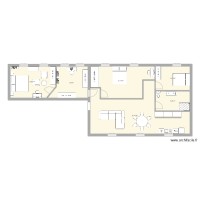 PLAN BUREAU AMENAGE EN APPARTEMENT