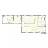 PLAN BUREAU AMENAGE EN APPARTEMENT