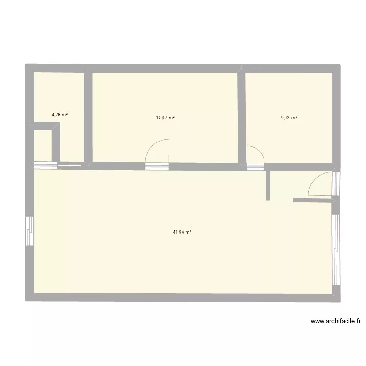 Plan maison. Plan de 