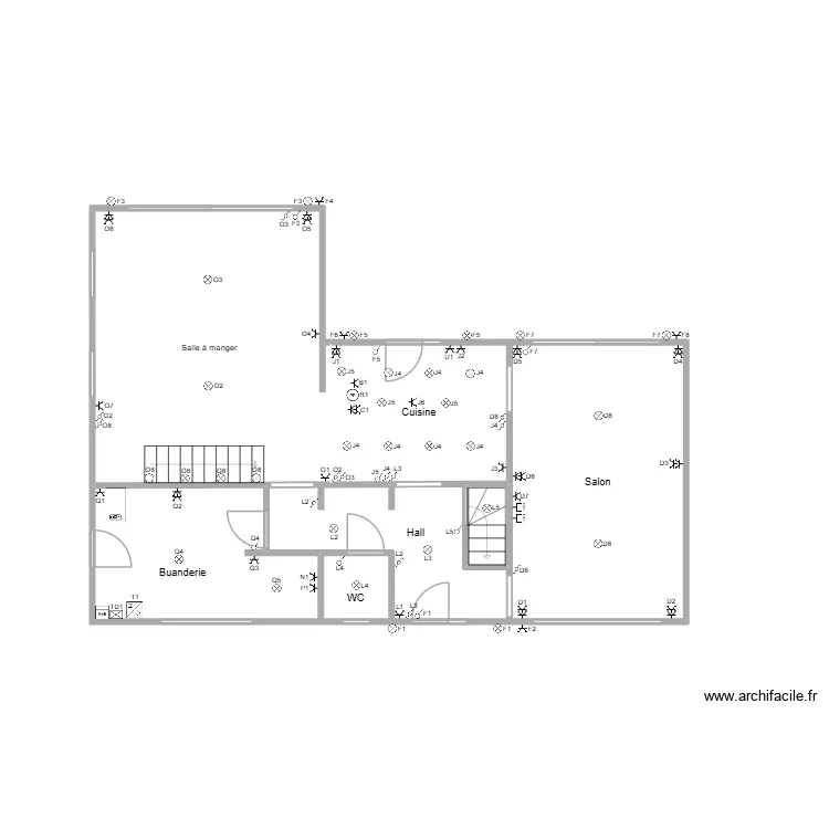 Jean phi 1. Plan de 8 et 265 m² Jean phi 1. Plan de 8 et 265 m²