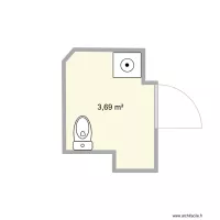 Plan WC vierge