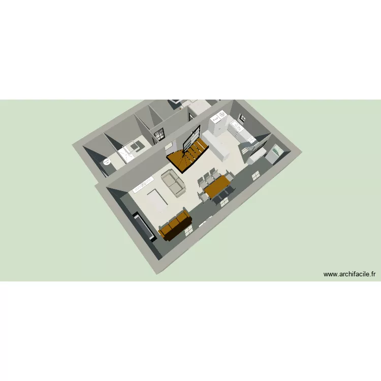 maison. Plan de 6 et 86 m² maison. Plan de 6 et 86 m²
