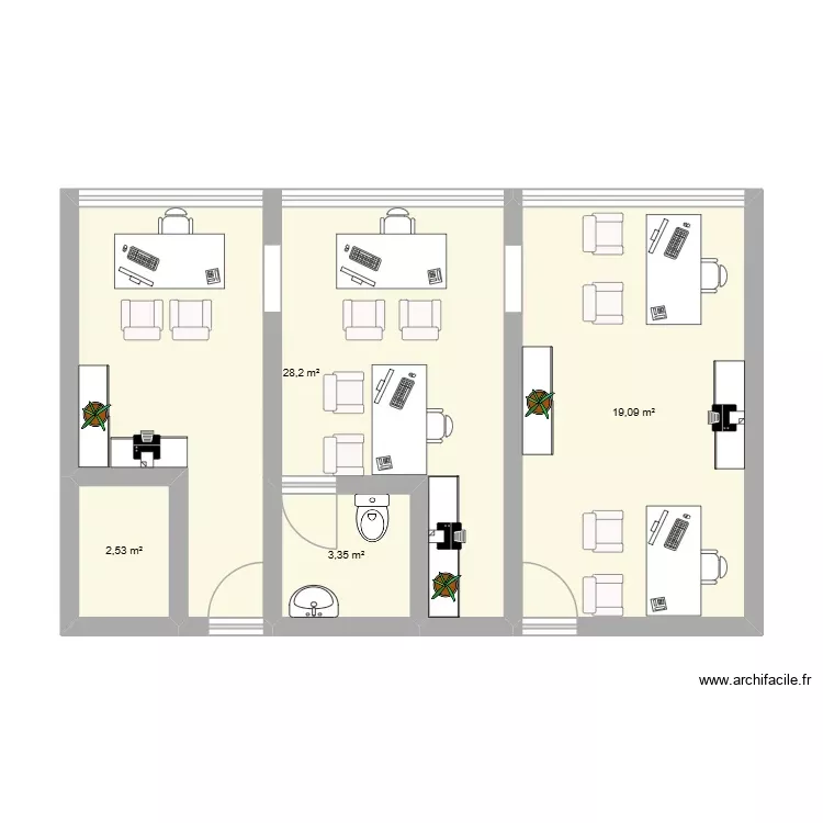 autre proposition - chno. Plan de 4 Pièces et 53 m² autre proposition - chno. Plan de 4 Pièces et 53 m²