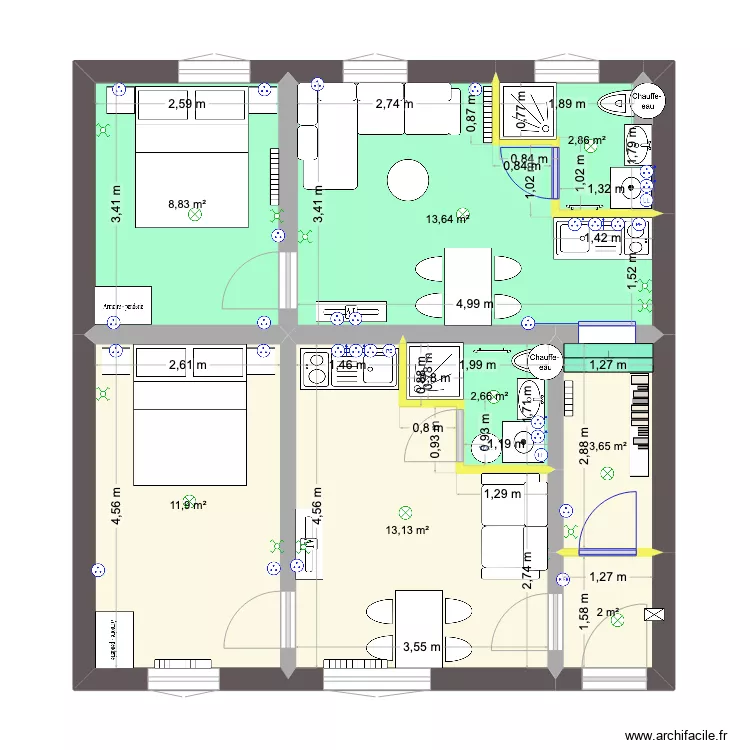 Plan Strasbourg version 4. Plan de 
