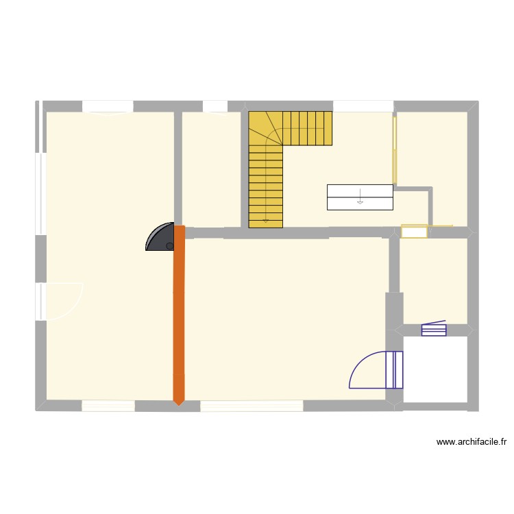 maison bis. Plan de 0 pièce et 0 m2