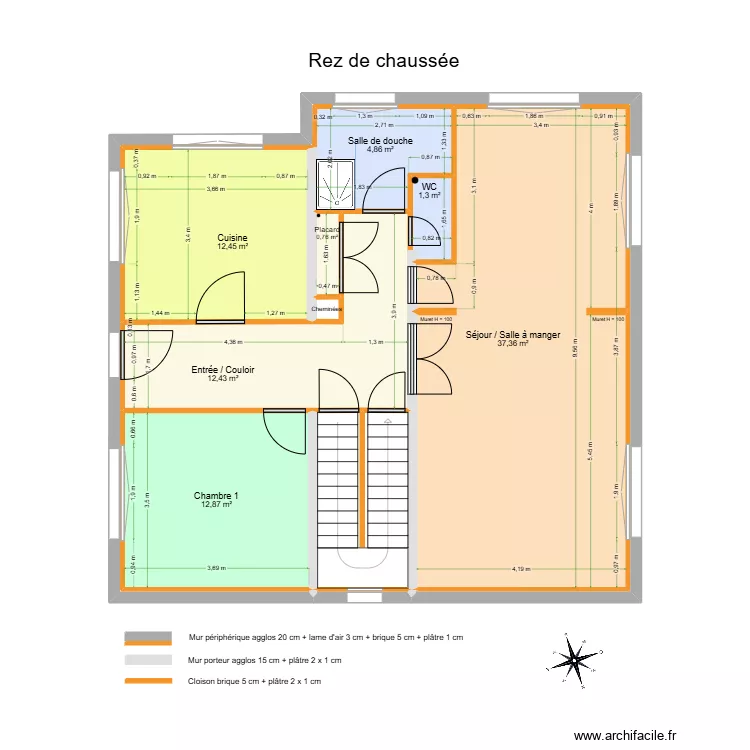 Tilleroyes V1. Plan de 