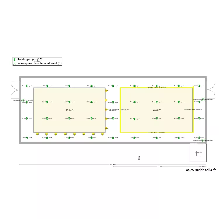 VILLA ALBERT. Plan de VILLA ALBERT. Plan de