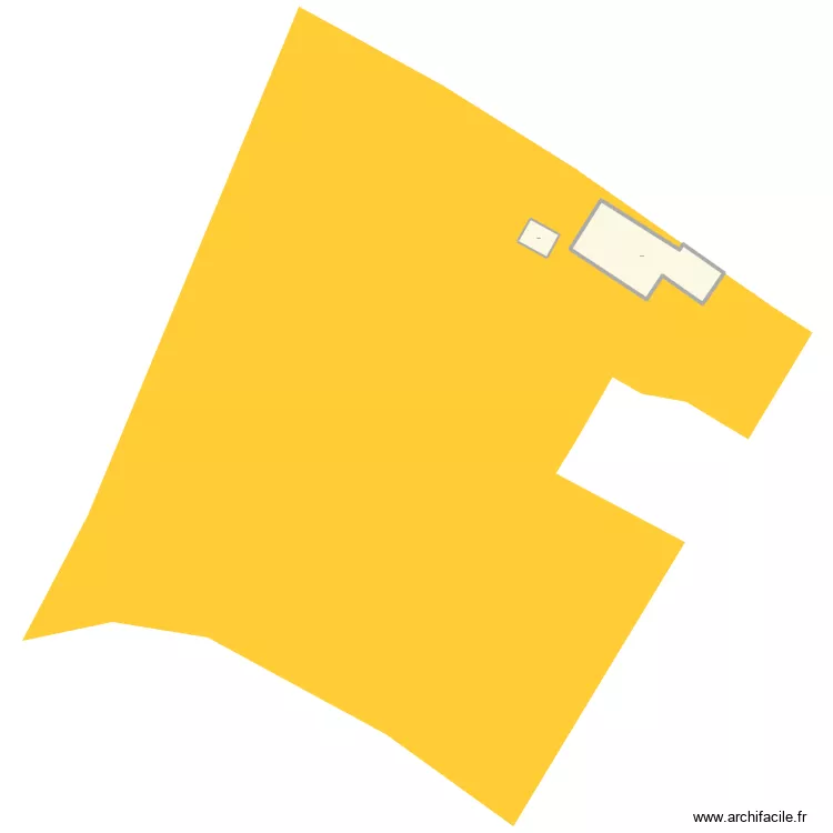 PLAN CADASTRALE AVEC IMPLANTATION. Plan de 2 et 177 m² PLAN CADASTRALE AVEC IMPLANTATION. Plan de 2 et 177 m²