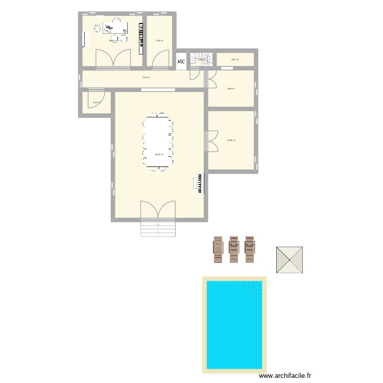 Vances residence. Plan de 0 pièce et 0 m2