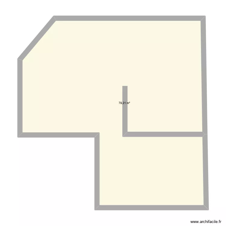 elec 2026. Plan de 1  et 79 m²