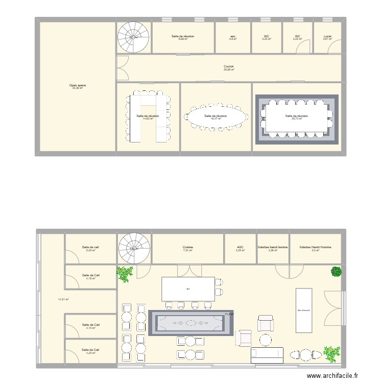 Projet archi . Plan de 0 pièce et 0 m2